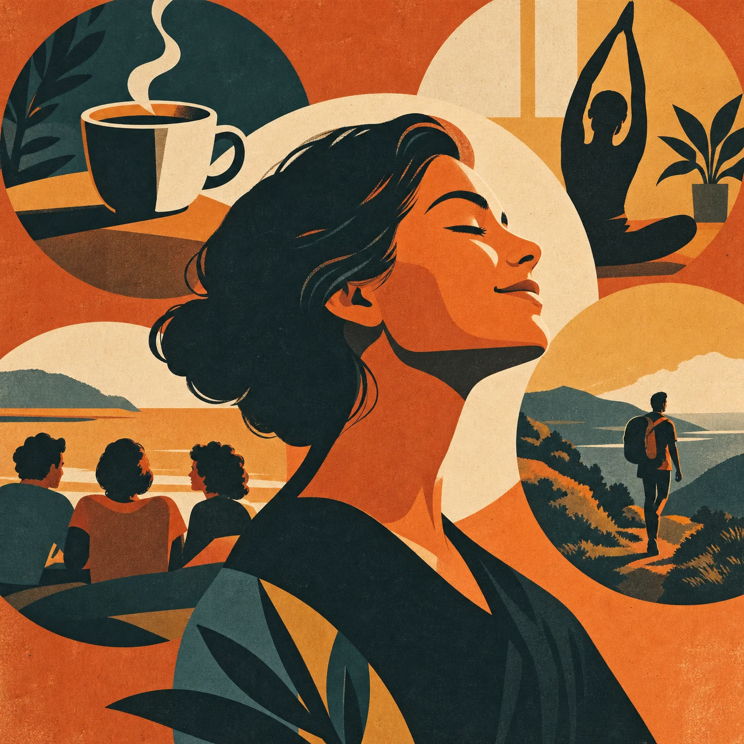 Copertina di Cinque Rituali Per La Felicità